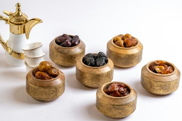 Gift box of assorted dates
